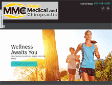 Tablet Screenshot of meyermedicalandchiropractic.com